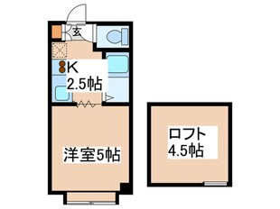 ＢＥＬＬ北３７条の物件間取画像